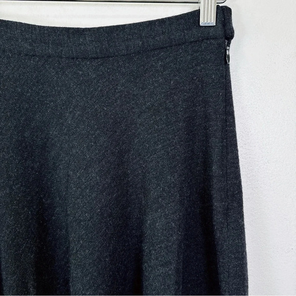 Holt Renfrew Anne Klein Vintage Wool Midi Pull On Skirt - Picture 4 of 12